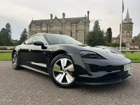 Used Porsche Taycan Performance Package 11 kW (15 HP) 2023 Black Sedan