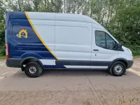 Used Ford Transit 130 HP (95 kW) 2018 White Van