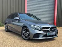 Used Mercedes C300 AMG Line Premium Plus 2019 Grey Estate