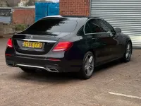 Used Mercedes E220 AMG line 194 HP (142 kW) 2016 Black Sedan
