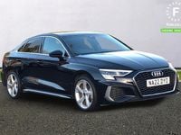 Used Audi A3 S-Line 2022 Black Sedan