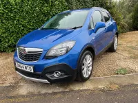 Used Vauxhall Mokka 115 HP (84 kW) 2014 Blue SUV