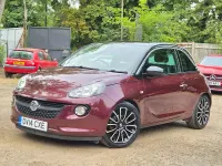 Used Vauxhall Adam Glam 100 HP (73 kW) 2014 Red Hatchback