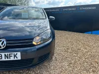Used VW Golf VI SE 122 HP (89 kW) 2009 Blue Hatchback