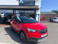 Used Vauxhall Crossland X Elite 110 HP (80 kW) 2017 Red SUV