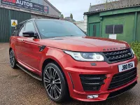 Second-hand Land Rover Range Rover Autobiography Dynamic 292 CP (214 kW) 2013 Roșu SUV