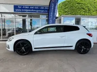 Used VW Scirocco Black Edition 125 HP (91 kW) 2016 White Coupe