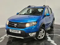Used Dacia Sandero Lauréate 90 HP (66 kW) 2013 Blue Hatchback