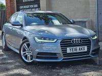 Used Audi A6 S-Line 190 HP (139 kW) 2016 Grey Sedan