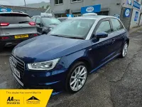 Used Audi A1 Sportback S-Line 2015 Blue Hatchback