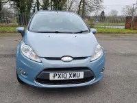 Used Ford Fiesta Zetec 96 HP (70 kW) 2010 Blue Hatchback