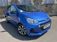 Used Hyundai i10 100 HP (73 kW) 2019 Blue Hatchback