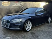Used Audi A5 S-Line 190 HP (139 kW) 2018 Blue Coupe