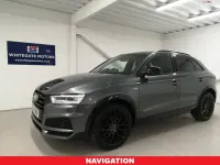 Used Audi Q3 Black Edition 150 HP (110 kW) 2017 Grey SUV