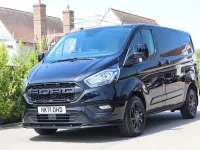 Used Ford Transit Custom Limited 130 HP (95 kW) 2021 Black Van