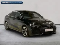 Used Audi A3 S-Line 150 HP (110 kW) 2025 Black Sedan