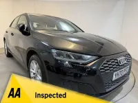 Used Audi A3 Sportback Design 110 HP (80 kW) 2020 Black Hatchback
