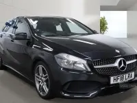 Begagnad Mercedes A180 AMG line 2018