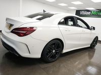 Used Mercedes CLA180 AMG line 122 HP (89 kW) 2016 White Sedan