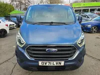 Used Ford Transit Custom Limited 126 HP (92 kW) 2021 Blue Van