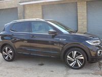Usado VW T-Cross R-line 115 CV (84 kW) 2019 Negro SUV