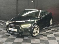 Used Audi Cabriolet S-Line 150 HP (110 kW) 2017 Black Cabriolet