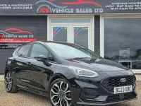 Used Ford Fiesta ST-Line X 100 HP (73 kW) 2023 Black Hatchback