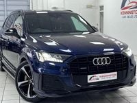Used Audi Q7 Black Edition 286 HP (210 kW) 2021 Blue SUV