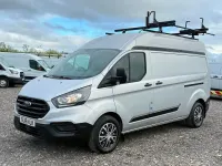 Used Ford Transit Custom 130 HP (95 kW) 2018 Silver Van