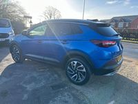 Used Vauxhall Grandland X Elite 130 HP (95 kW) 2018 Blue SUV