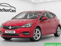 Used Vauxhall Astra SRi 145 HP (106 kW) 2021 Red Hatchback