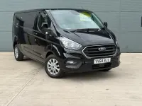 Used Ford Transit Custom Limited 130 HP (95 kW) 2018 Black Van