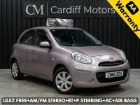 Used Nissan Micra Acenta 2012 Pink Hatchback