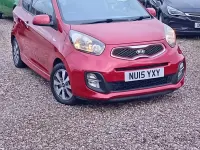 Used Kia Picanto 2015 Red Hatchback