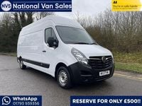 Used Vauxhall Movano Edition 135 HP (99 kW) 2021 White MPV