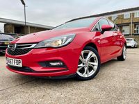 Used Vauxhall Astra SRi 2017 Red Hatchback