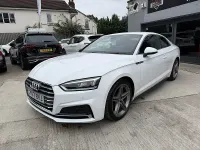 Second-hand Audi A5 S-Line 190 CP (139 kW) 2018 Alb Coupe
