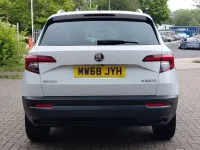 Used Skoda Karoq SE L 150 HP (110 kW) 2018 White SUV