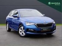Used Skoda Scala SE 94 HP (69 kW) 2024 Race blue metallic Hatchback