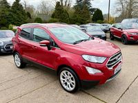 Used Ford Ecosport Titanium 125 HP (91 kW) 2020 Red SUV