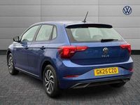 Used VW Polo Life 95 HP (69 kW) 2025 Blue Hatchback