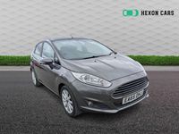 Begagnad Ford Fiesta Titanium 2015 Grå Halvkombi