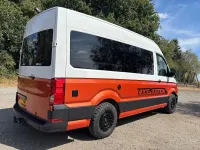 Used VW Crafter Startline 102 HP (75 kW) 2018 Red/white Van