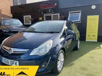 Used Vauxhall Corsa 90 HP (66 kW) 2012 Blue Hatchback