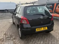 Used Toyota Yaris 87 HP (63 kW) 2007 Black Hatchback