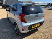 Used Kia Picanto 66 HP (48 kW) 2019 Blue Hatchback