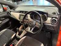Used Nissan Micra N-Connecta 90 HP (66 kW) 2018 Orange Hatchback