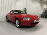 Used Mazda MX5 140 HP (102 kW) 2001 Red Cabriolet