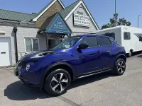 Used Nissan Juke 112 HP (82 kW) 2018 Blue SUV