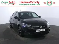 Used Vauxhall Corsa Edition 75 HP (55 kW) 2021 Black Hatchback